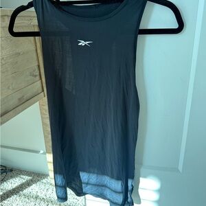 Reebok Charcoal Sleeveless Athletic Top